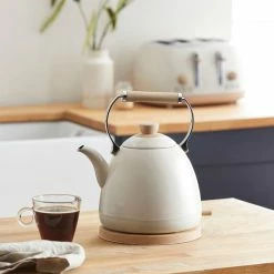 Flash Sale 🎉 Churchgate Churchgate Chilcote Country Cream Kettle 1.7L 👍