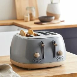 Churchgate Store 8 Top 10 π Churchgate Churchgate Chilcote Country Grey 4 Slice Toaster π