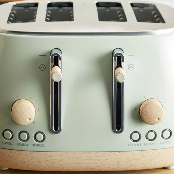 Wholesale 🔔 Churchgate Churchgate Chilcote Country Sage 4 Slice Toaster 🥰 2 Wholesale 🔔 Churchgate Churchgate Chilcote Country Sage 4 Slice Toaster 🥰 - Image 2