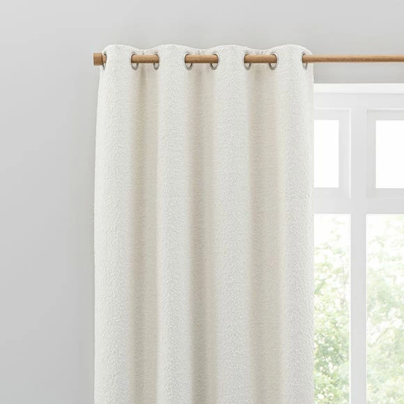 Best Sale 🎉 Churchgate Churchgate Woodhouse Boucle Ivory Eyelet Curtains ⌛ 1 Best Sale 🎉 Churchgate Churchgate Woodhouse Boucle Ivory Eyelet Curtains ⌛
