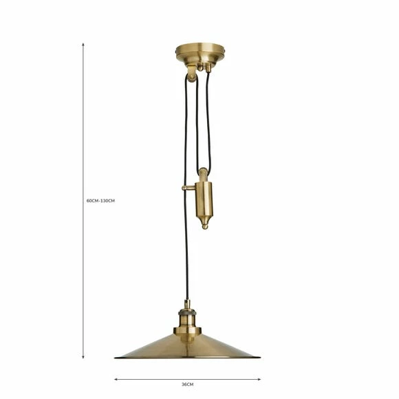 Cheapest 😉 Churchgate Churchgate Langton Rise and Fall Ceiling Fitting ⭐ 6 Cheapest 😉 Churchgate Churchgate Langton Rise and Fall Ceiling Fitting ⭐ - Image 6