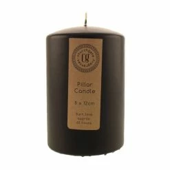 Coupon 🔔 Churchgate Churchgate Black Pillar Candle 🔥 -Churchgate Store 30731659 alt03