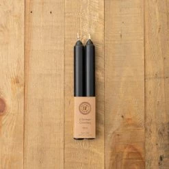 Churchgate Store 41 Coupon π Churchgate Churchgate Pack of 2 Black Taper Candles π