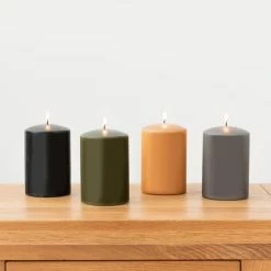 Discount 🥰 Churchgate Churchgate Charcoal Pillar Candle 🎉 -Churchgate Store 30731661 alt02