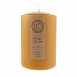 Coupon 🌟 Churchgate Churchgate Old Gold Pillar Candle 💯 -Churchgate Store 30731665 alt03