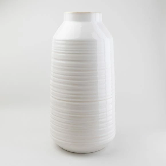 Outlet ❤️ Churchgate Churchgate Ceramic Ripple 40cm Vase ✨ 2 Outlet ❤️ Churchgate Churchgate Ceramic Ripple 40cm Vase ✨ - Image 2