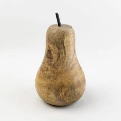 Discount ๐คฉ Churchgate Churchgate Solid Wood Pear Ornament ๐