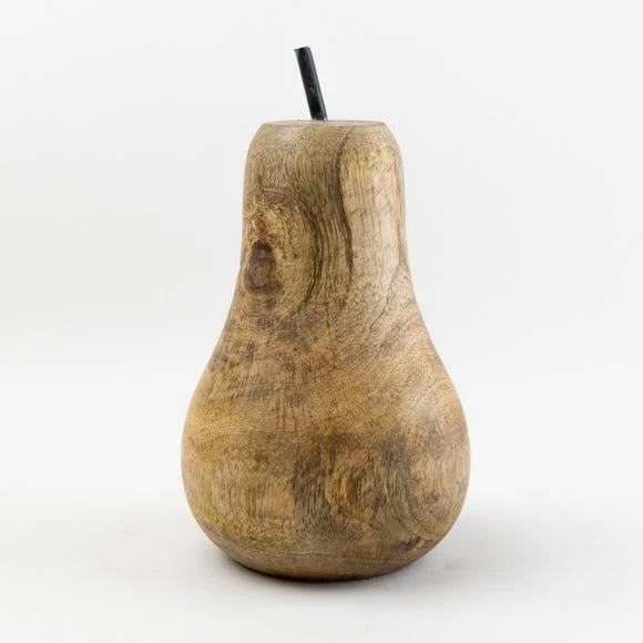 Discount ๐คฉ Churchgate Churchgate Solid Wood Pear Ornament ๐ 2 Discount ๐คฉ Churchgate Churchgate Solid Wood Pear Ornament ๐ - Image 2
