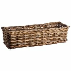 Promo 🌟 Churchgate Natural Rattan Planter Box 🛒 -Churchgate Store 30733514 alt02