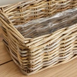 Promo 🌟 Churchgate Natural Rattan Planter Box 🛒 -Churchgate Store 30733514 alt04