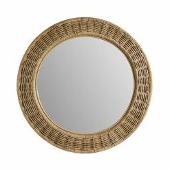 Buy 😀 Churchgate Churchgate Wicker Round Mirror 🧨 -Churchgate Store 30734933 alt02
