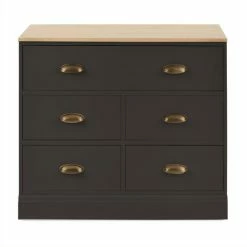 New 🛒 Churchgate Churchgate Graphite 5 Drawer Base Unit 👏 -Churchgate Store 30748091 alt05