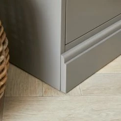 Buy 🔔 Churchgate Churchgate Steeple Grey 3 Drawer Base Unit 🎉 9 Buy 🔔 Churchgate Churchgate Steeple Grey 3 Drawer Base Unit 🎉 -Churchgate Store 30748097 alt03