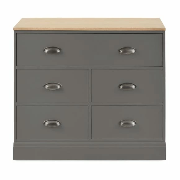 Top 10 ⭐ Churchgate Churchgate Steeple Grey 5 Drawer Base Unit 😀 6 Top 10 ⭐ Churchgate Churchgate Steeple Grey 5 Drawer Base Unit 😀 - Image 6