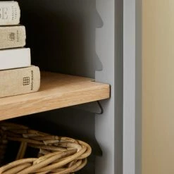 Cheapest 🎉 Churchgate Churchgate Steeple Grey Open Shelf Base Unit ✨ -Churchgate Store 30748100 alt02