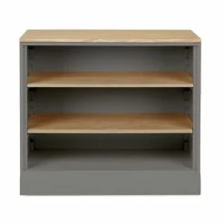 Cheapest 🎉 Churchgate Churchgate Steeple Grey Open Shelf Base Unit ✨ -Churchgate Store 30748100 alt04
