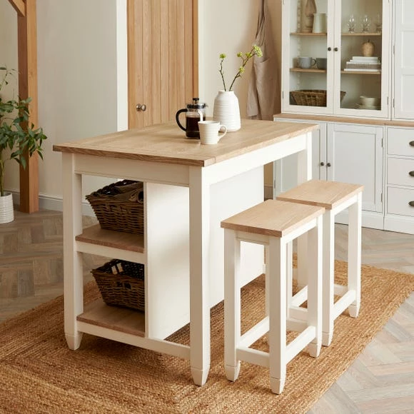 Best Pirce ๐ Churchgate Churchgate Ivory Kitchen Island ๐ 2 Best Pirce ๐ Churchgate Churchgate Ivory Kitchen Island ๐ - Image 2