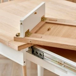 Cheap 👏 Churchgate Churchgate Ivory Rectangular Extending Dining Table ⭐ -Churchgate Store 30748635 alt03