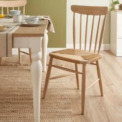 Flash Sale 😀 Churchgate Churchgate Set of 2 Ash Wood Dining Chairs 😉