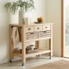 Hot Sale 😀 Churchgate Churchgate Oak Storage Trolley ✨