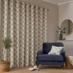 Best reviews of 😉 Churchgate Churchgate Clarendon Ashley Blue Eyelet Curtains 😀 -Churchgate Store 30751738 alt04