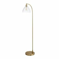 Best deal 🌟 Churchgate Churchgate Allexton Glass Floor Lamp 🎉 -Churchgate Store 30755586 alt05