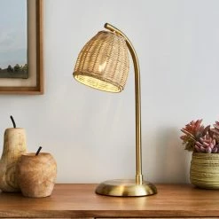 Churchgate Store 43 Best Sale π€© Churchgate Churchgate Cotes Rattan Table Lamp β€οΈ