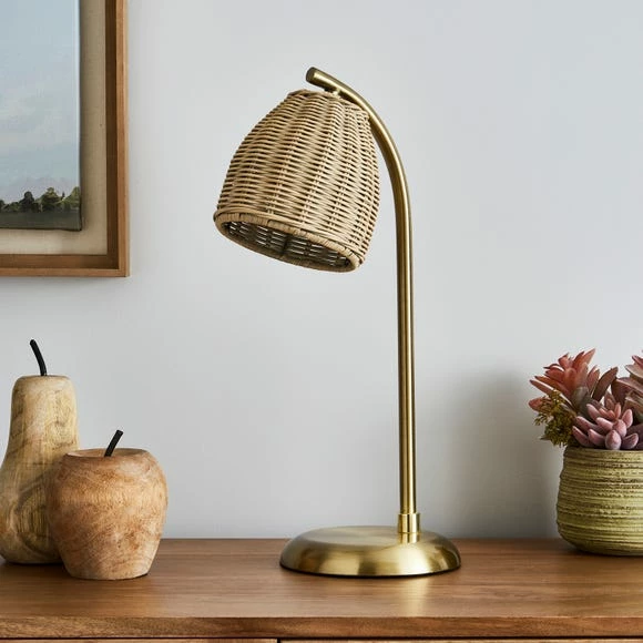 Best Sale 🤩 Churchgate Churchgate Cotes Rattan Table Lamp ❤️ 2 Best Sale 🤩 Churchgate Churchgate Cotes Rattan Table Lamp ❤️ - Image 2