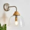 Top 10 👍 Churchgate Churchgate Croxton Wood Glass Wall Light 🧨
