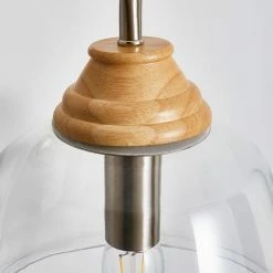 Top 10 👍 Churchgate Churchgate Croxton Wood Glass Wall Light 🧨 -Churchgate Store 30755689 alt02