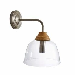 Top 10 👍 Churchgate Churchgate Croxton Wood Glass Wall Light 🧨 -Churchgate Store 30755689 alt05