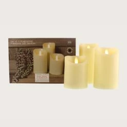 Buy ✔️ Churchgate Churchgate Set of 3 LED Candles 🎁 -Churchgate Store 30779642 alt02