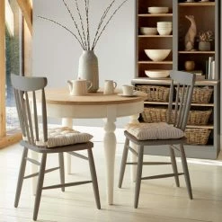 Wholesale ✨ Churchgate Churchgate 1 Round Table & 2 Grey Chairs 🌟